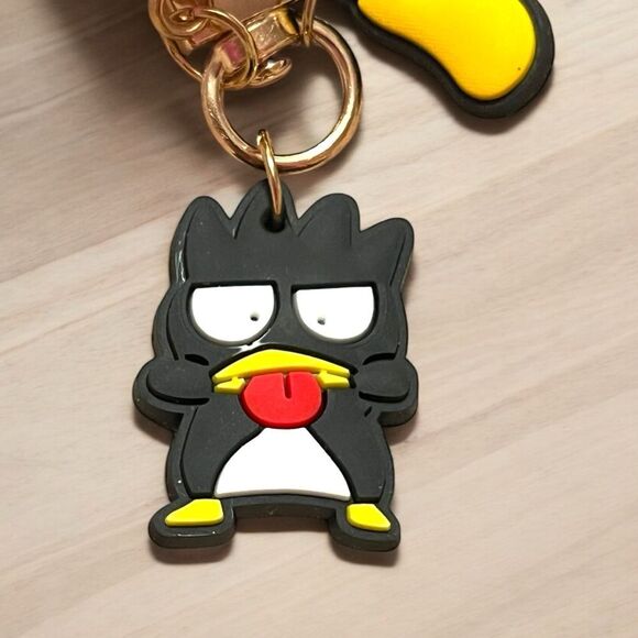 Badtz-Maru Cinnamoroll Confetti Ball Keychain Zipper Pull - Picture 3 of 3